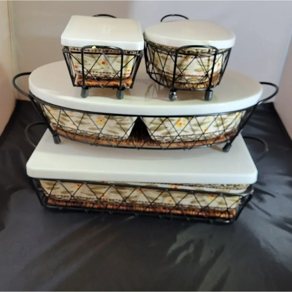 BRAND NEW TEMP-TATIONS PRESENTABLE OVENWARE BY TORA
